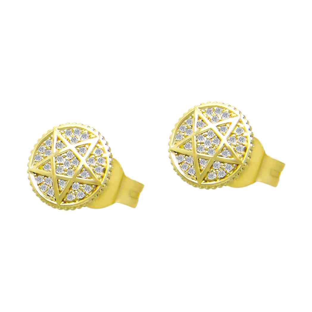 Round Stud Earring ER23064A